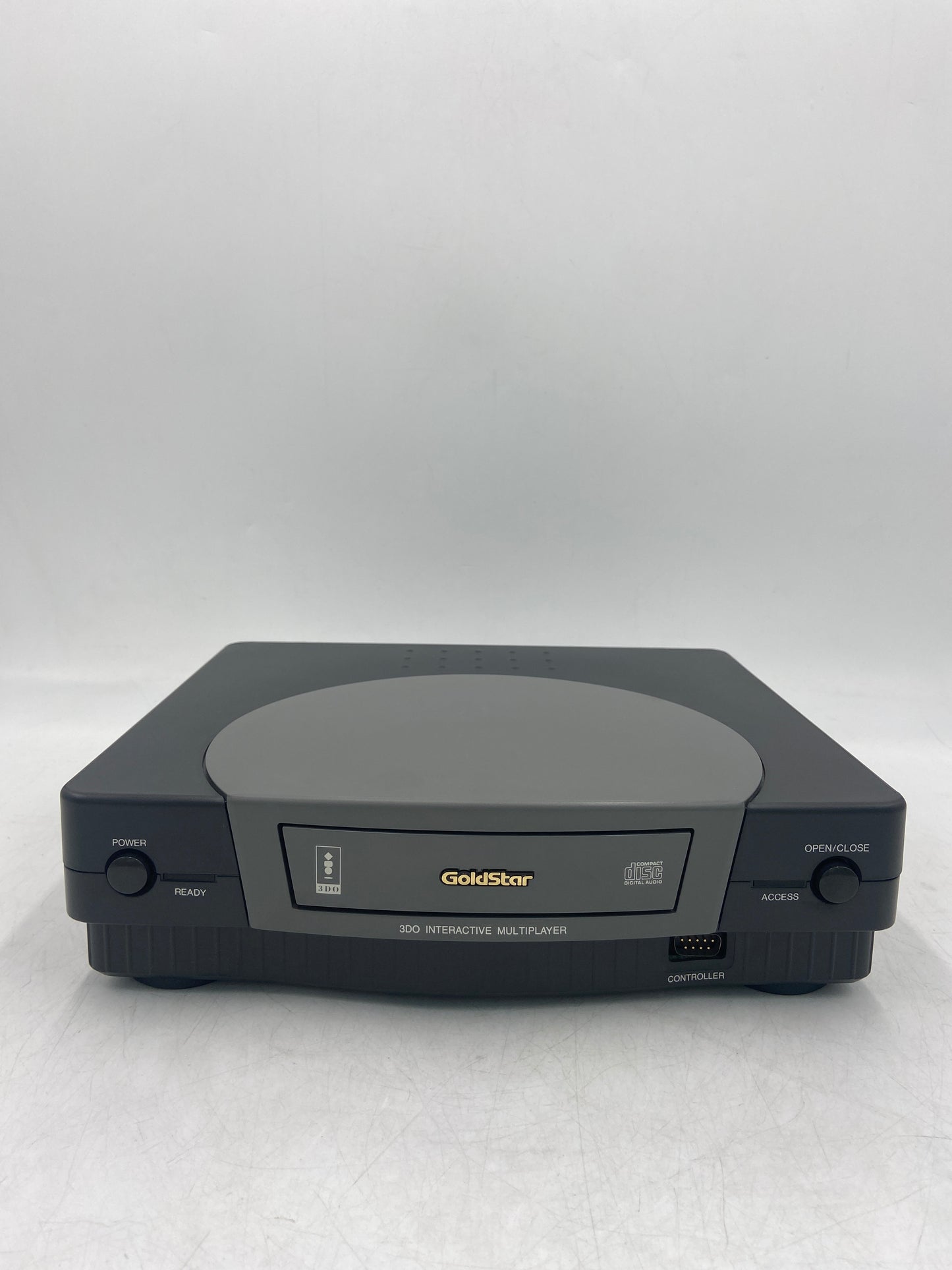 Goldstar 3DO Vintage Gaming Console Black and Silver