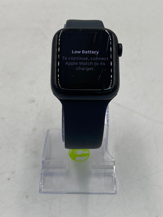 Unlocked Apple Watch SE 2nd Gen 44MM Midnight Aluminum Midnight Sport Band