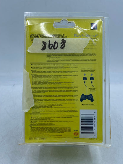 Sony PlayStation 2 PS2 DualShock 2 Wired Controller Black SCPH-10010