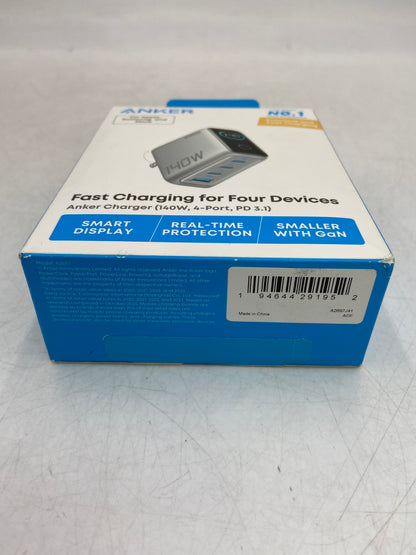 New Open Box Anker Fast Charging For Four Devices 140W, 4-Port Charger A2697