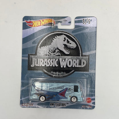 New Hot Wheels Premium Jurassic World Lot 1/5 3/5 4/5 5/5 DLB45