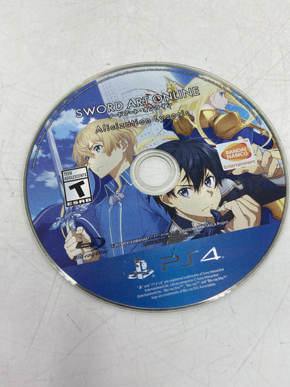 Sword Art Online: Alicization Lycoris (Sony PlayStation 4 PS4, 2020)