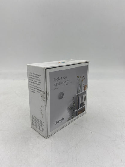 Google Nest Thermostat Charcoal Smart Programmable Thermostat GA02081-US