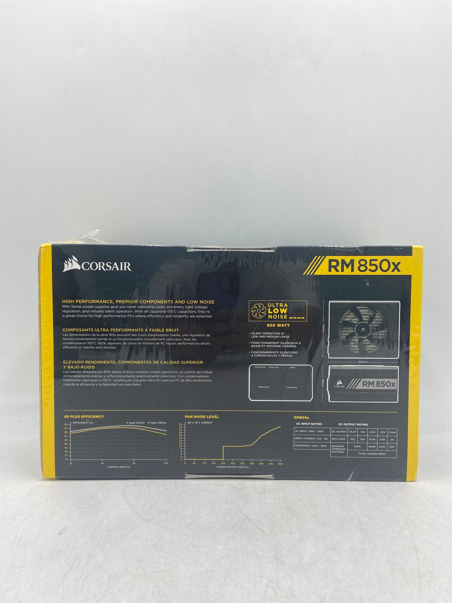 Corsair RM850X Power Supply RPS0110