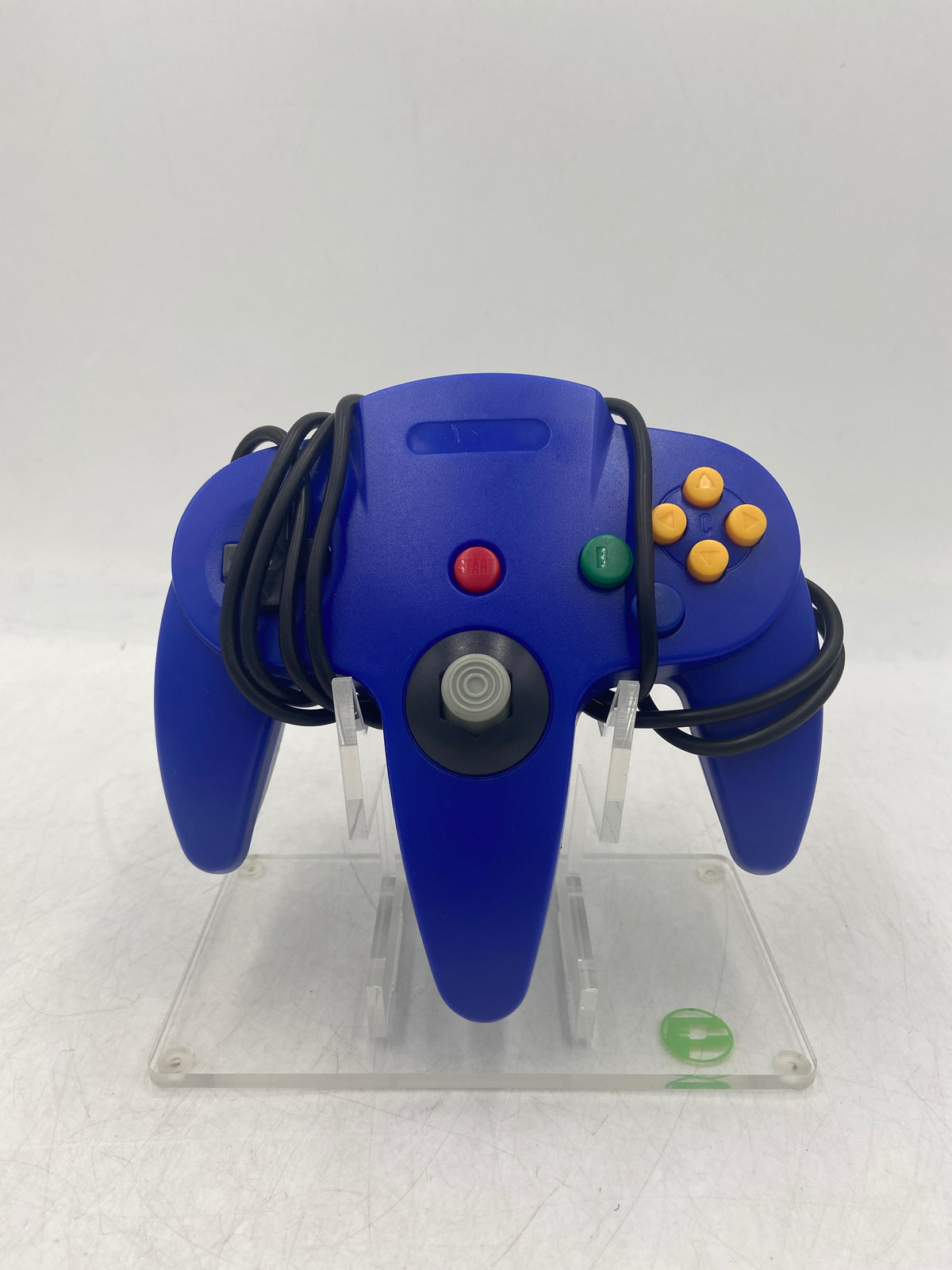 Nintendo N64 Console Gaming System NUS-001 Smoke/Clear Black With 2 Controllers and Wires
