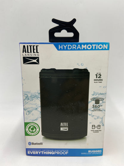 New ALTEC LANSING HYDRA MOTION EVERYTHING PROOF SPEAKER IMW1100-BLK