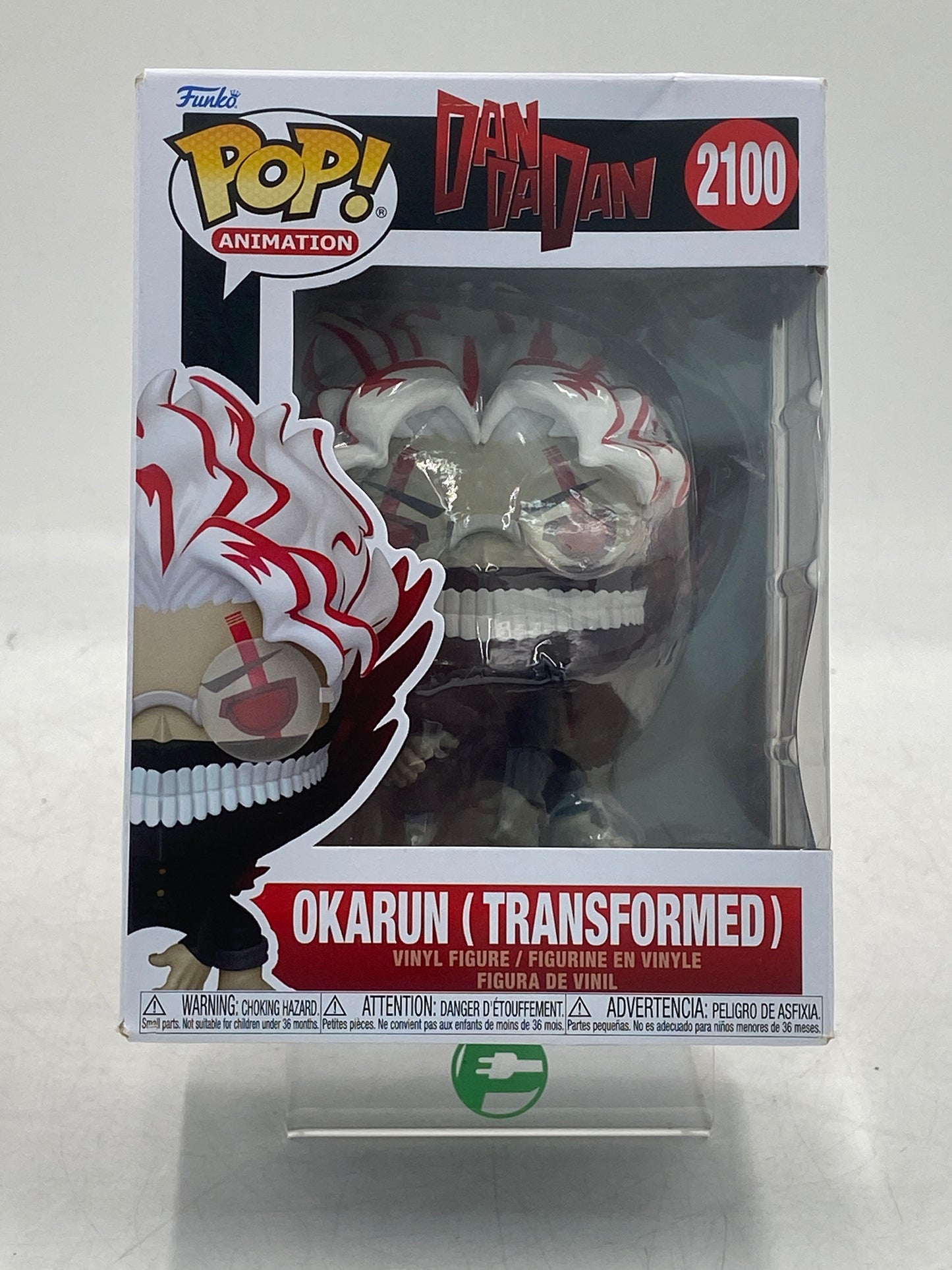 New Funko POP! Dan Da Dan: Okarun (Transformed) 2100 Vinyl Action Figure 90665