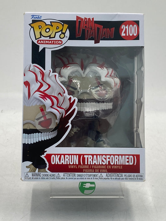 New Funko POP! Dan Da Dan: Okarun (Transformed) 2100 Vinyl Action Figure 90665