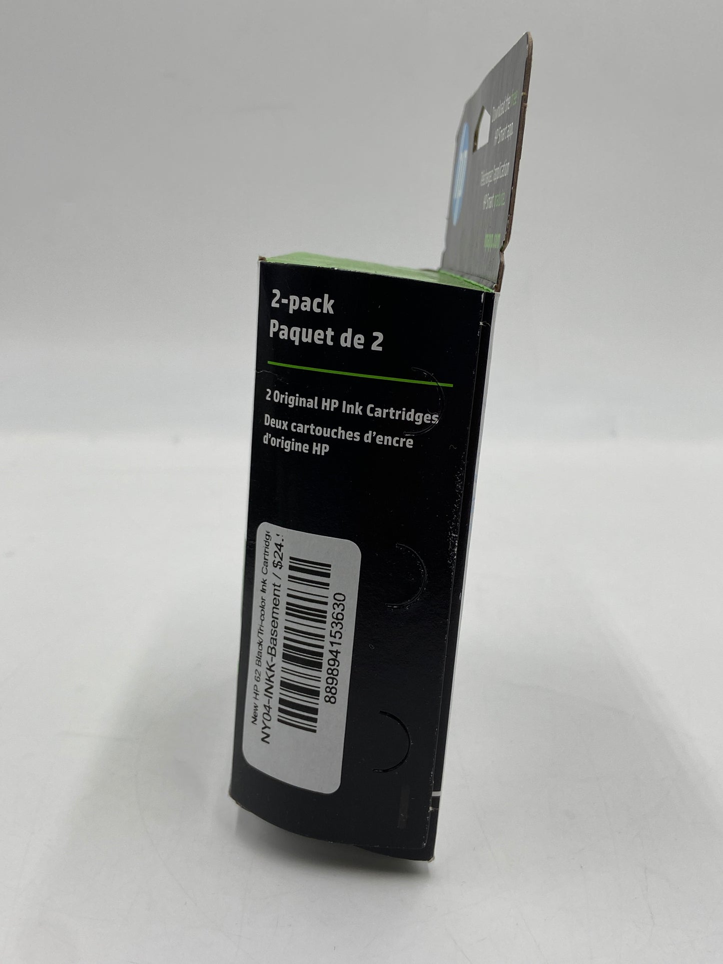 New HP 62 Black/Tri-color Ink Cartridge