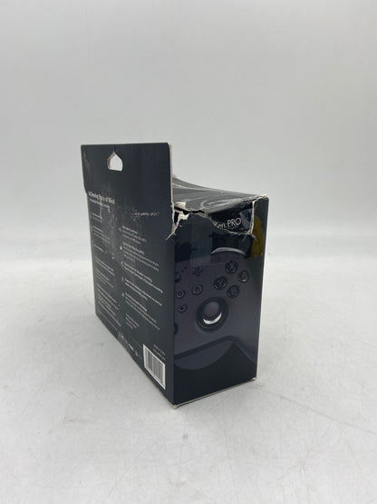 New Zen Pro for Nintendo Switch, PC, Android, iOS Wireless Gaming Controller NS09 (Black & White)