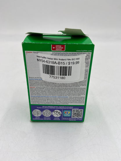 New fujiflim Instax Mini Instant Film ISO 800