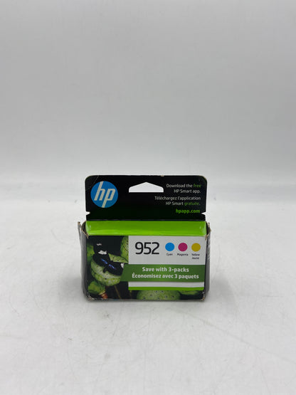 New HP 952 N9K27AN Yellow, Cyan and Magenta Ink Cartridge