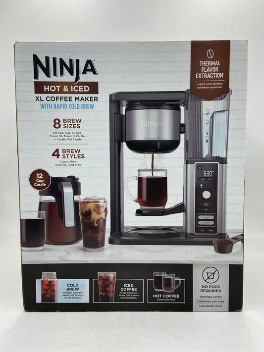 New Ninja Hot & Iced XL Coffee Maker CM371
