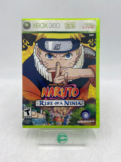 Naruto: Rise of A Ninja (Microsoft Xbox 360, 2007)