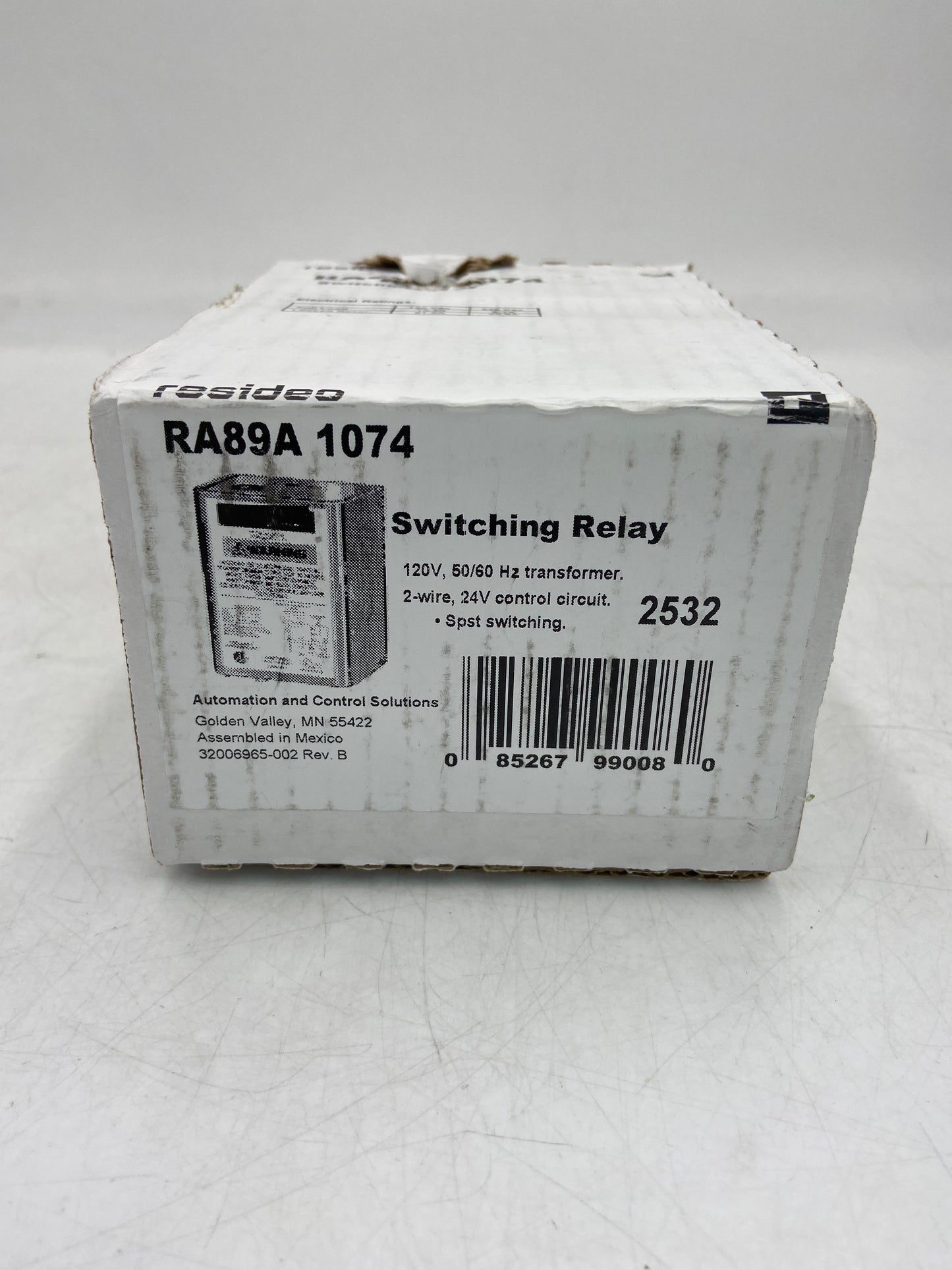 New Resideo RA89A 1074 120v 2-Wire Switching Relay 2532