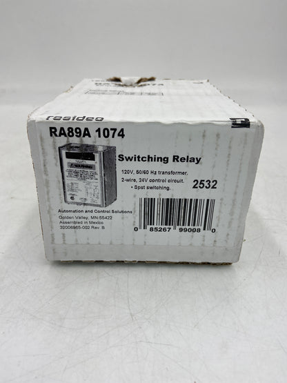 New Resideo RA89A 1074 120v 2-Wire Switching Relay 2532