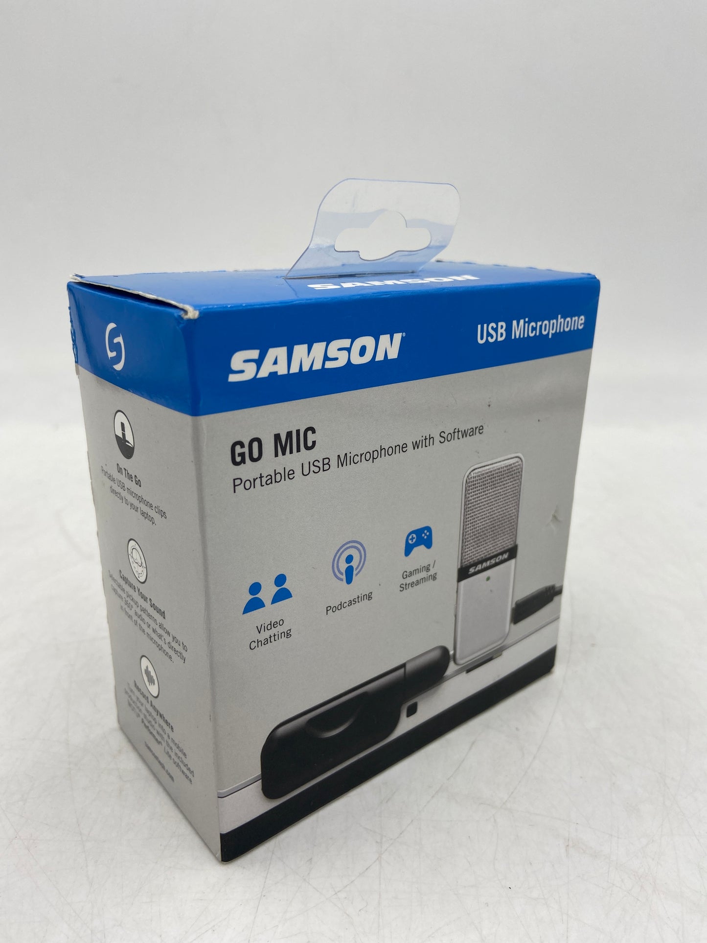 New Samson Go Mic Portable USB Microphone With Software USB Microphone