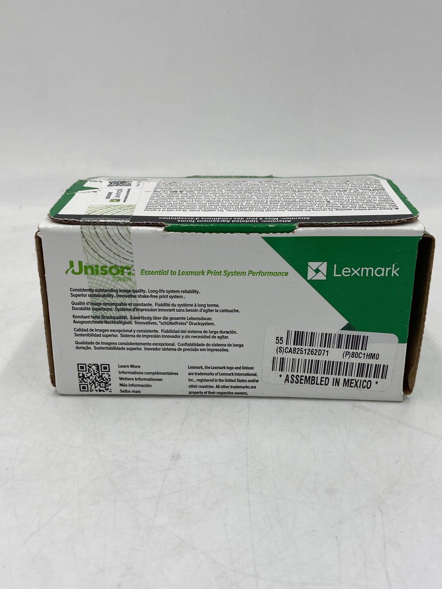 New Lexmark 80C1HM0 801HM Magenta Toner Cartridge