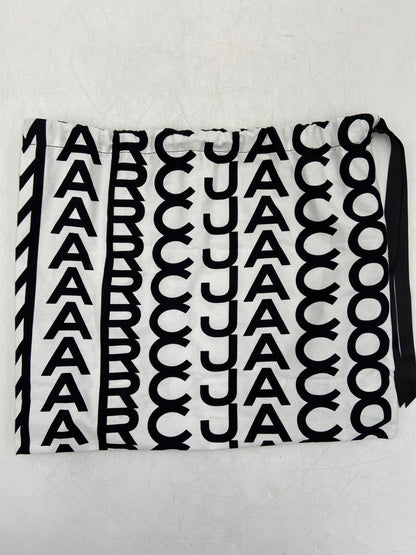 New Marc Jacobs The Tote Bag - Monogram Women's Grey / Khaki Lamb Leather Small Tote Bag Women's Small Tote Bag