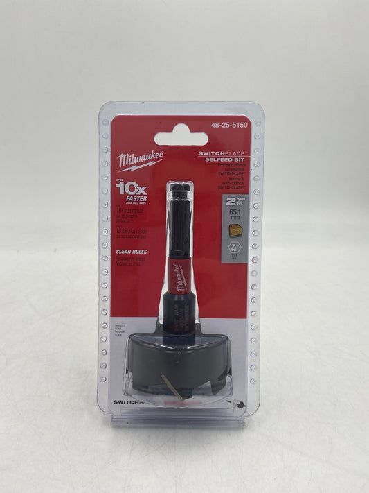 New Milwaukee 48-25-5150 Switchblade Selfeed Bit