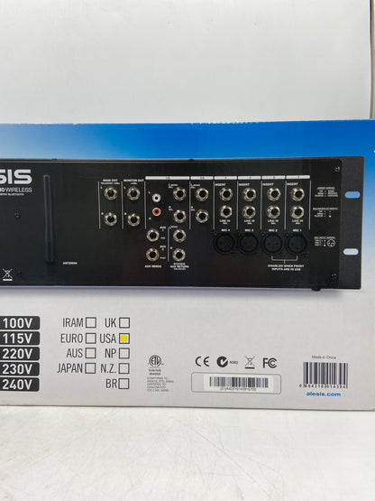 New Alesis Multimix10 Wireless 10-Channel Rackmount Mixer with Bluetooth 