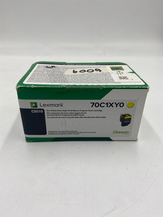 New Lexmark 70C1XY0 Yellow Toner Cartridge