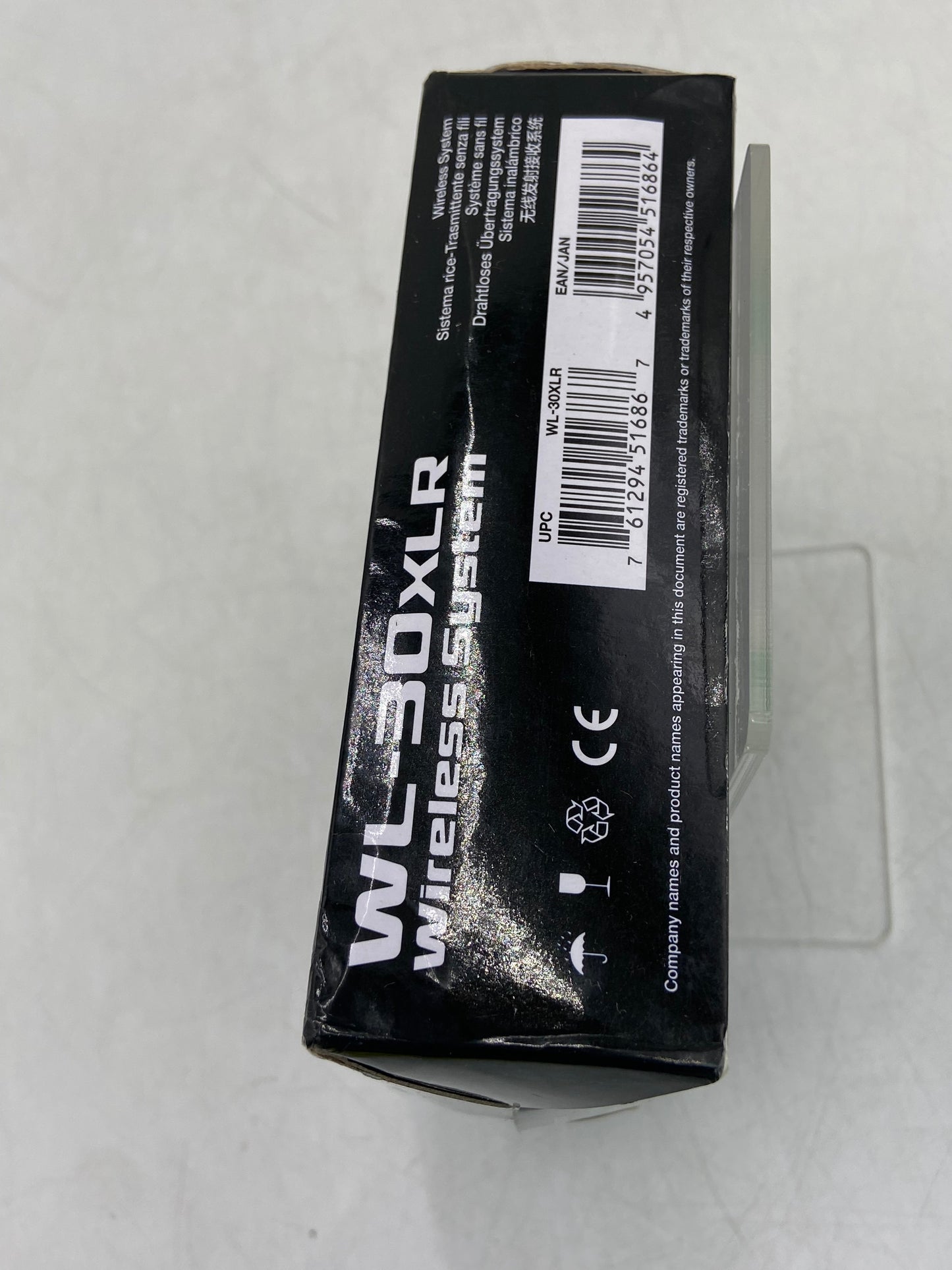 New Boss WL-30XLR Wireless Microphone System WL-30XLR