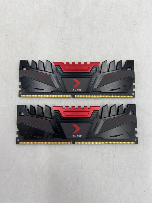 PNY XLR8 Gaming 16GB (2x8GB) RAM DDR4 3200 PC4-25600 2133MHz 8GBF1X16QFHH38 RAM Computer Memory