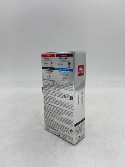 New Illy Intenso Bold Roast 100% Arabica Aluminum Coffee Capsules 10-Pack