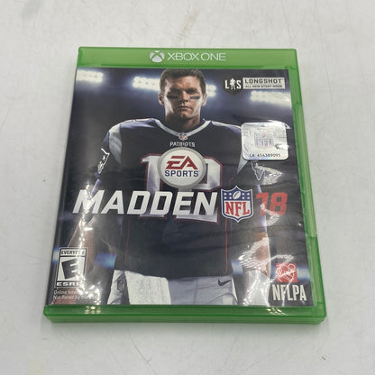 Madden NFL 18 (Microsoft Xbox One, 2017)