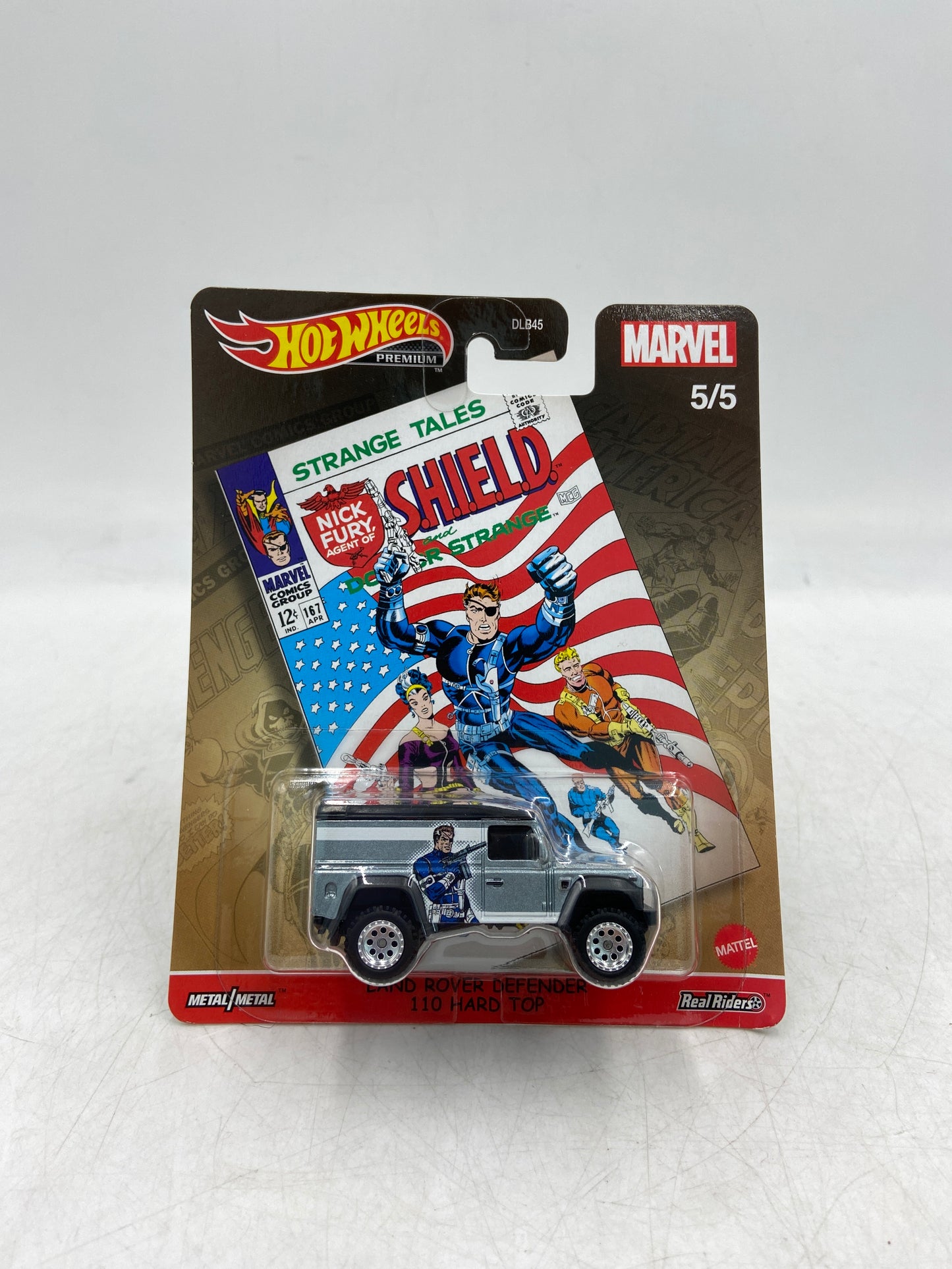 New Hot Wheels Premium Marvel Bundle Lot of 4 Marvel Comics DLB45