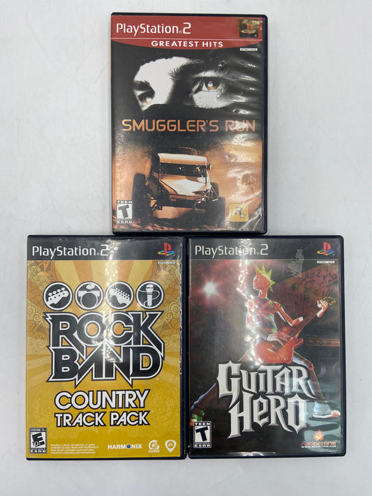 Lot of 3 Sony PlayStation 2 PS2 Games