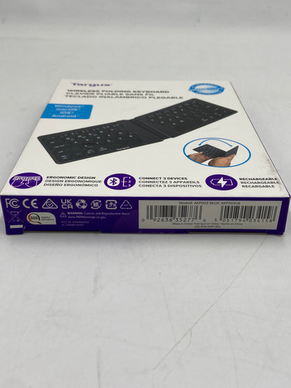 New Targus Folding Keyboard Wireless AKF003