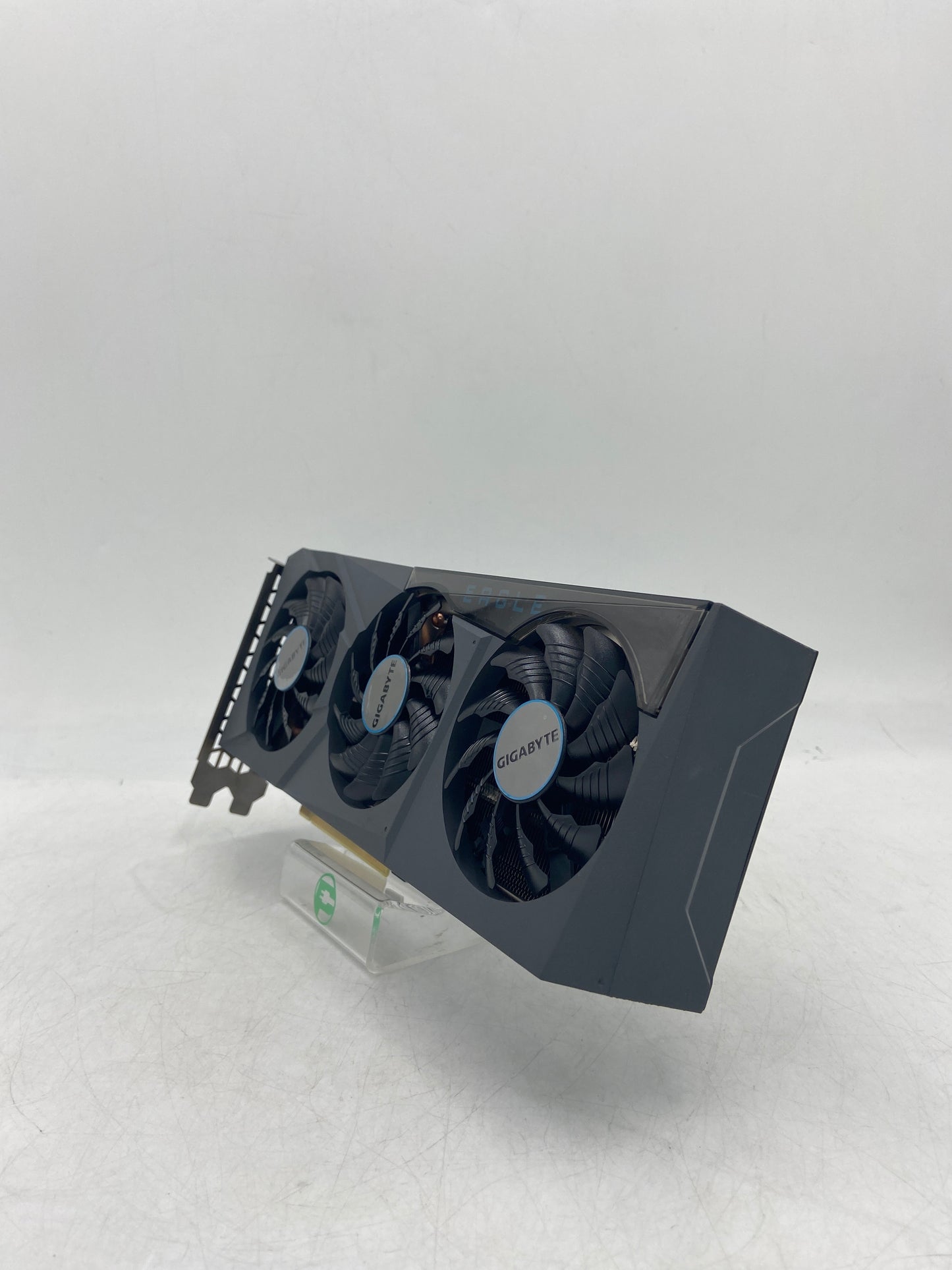 Broken Gigabyte GeForce RTX 3070 Eagle OC 8GB GDDR6 Graphics Card GV-N3070EAGLE OC-8GD Green Lines