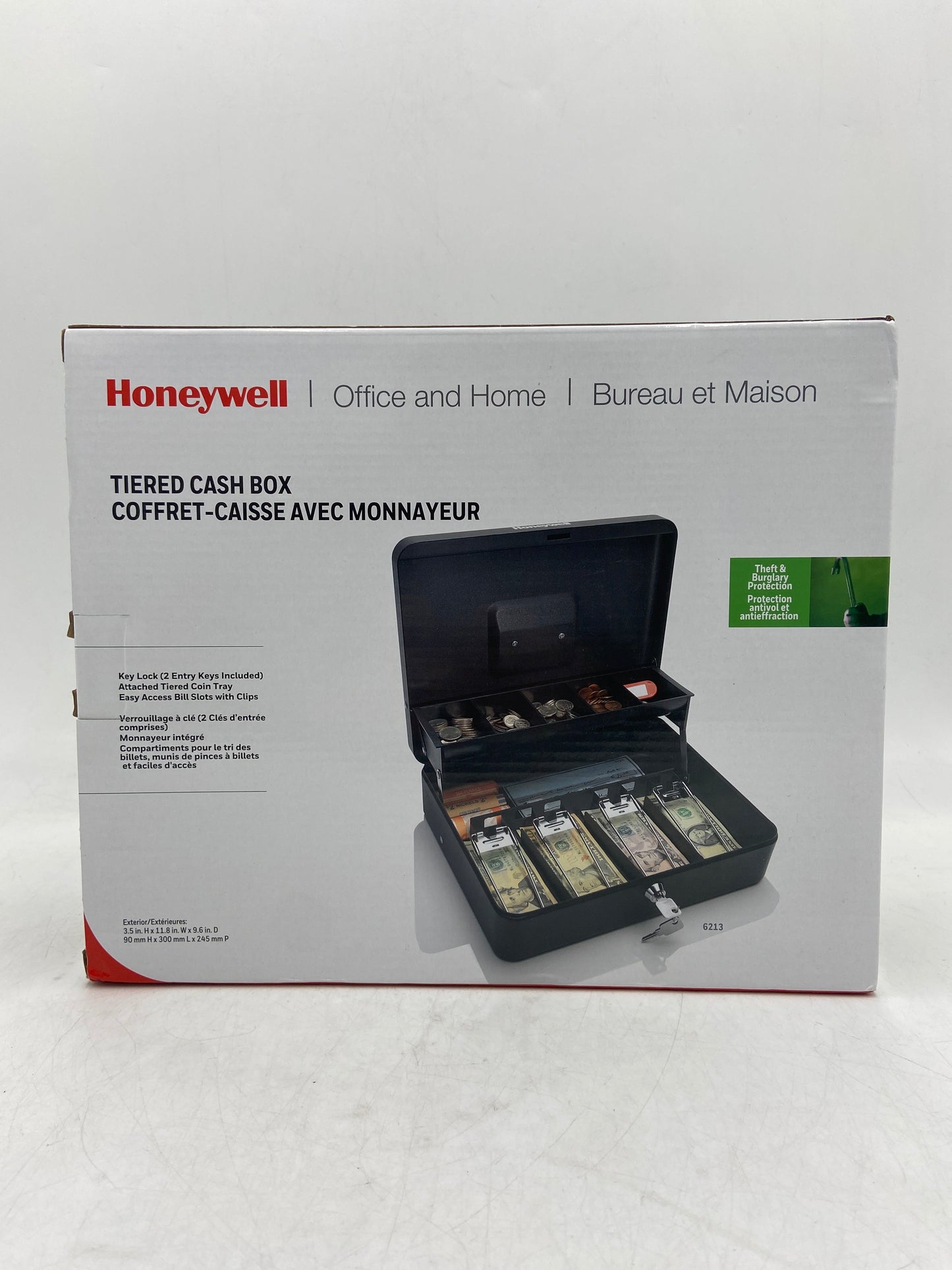 New Honeywell Tiered Cash Box Tiered Cash Box 6213