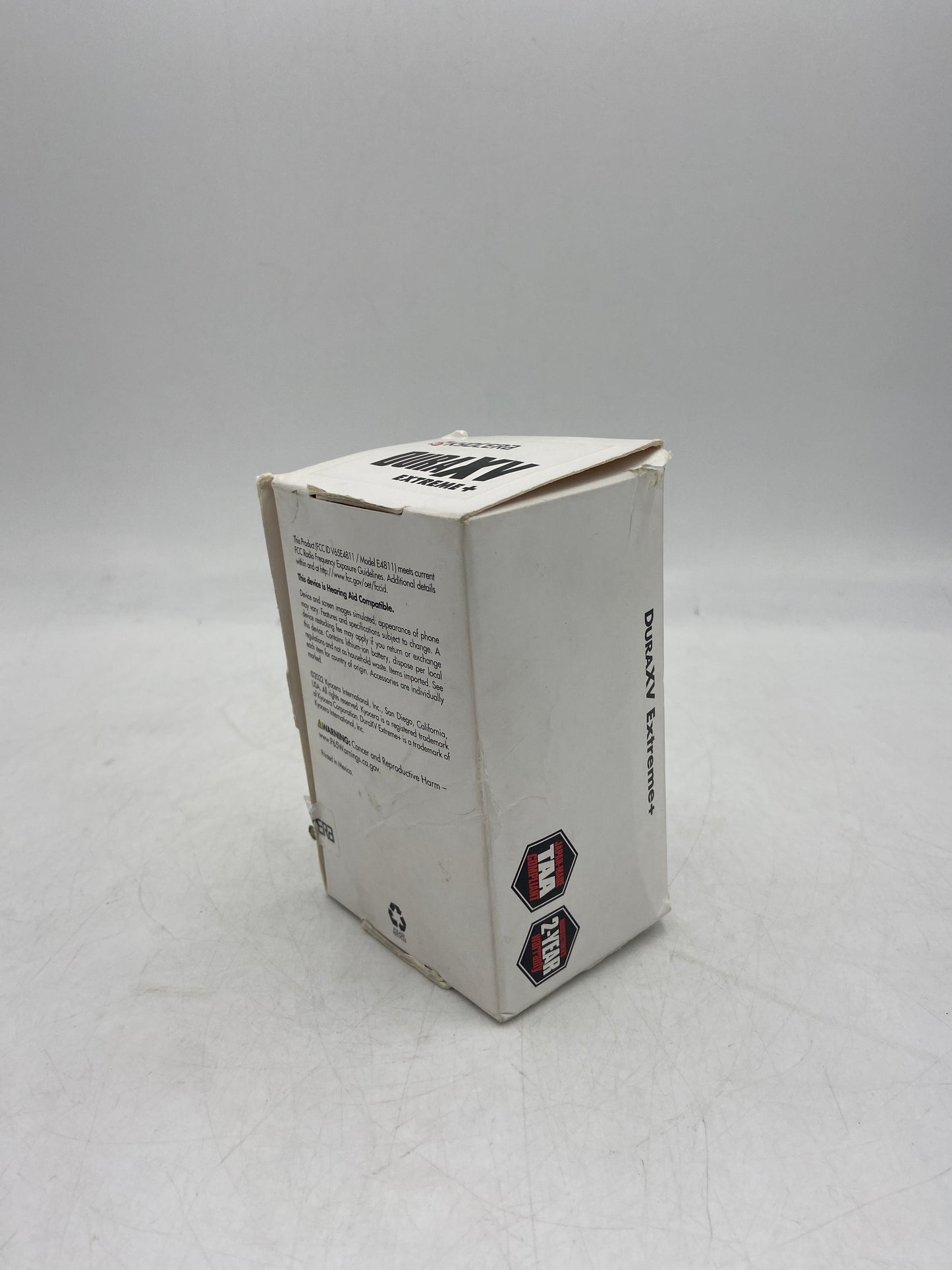 New Open Box Unlocked Kyocera DuraXV Extreme+ Ultra-Rugged Flip Phone KY0E4811