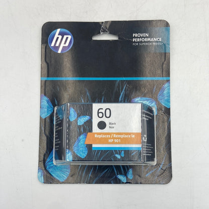 New HP 60 CC640WN Black Ink Cartridge