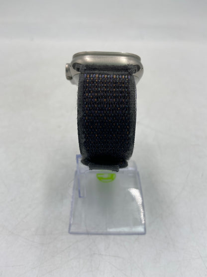 Unlocked Apple Watch Ultra 2 49MM Natural Titanium Dark Gray Trail Loop A2986