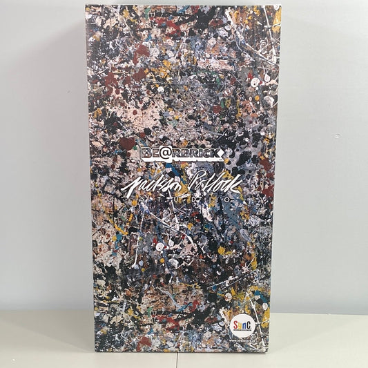 New Open Box Medicom BE@RBRICK 1000% Jackson Pollock