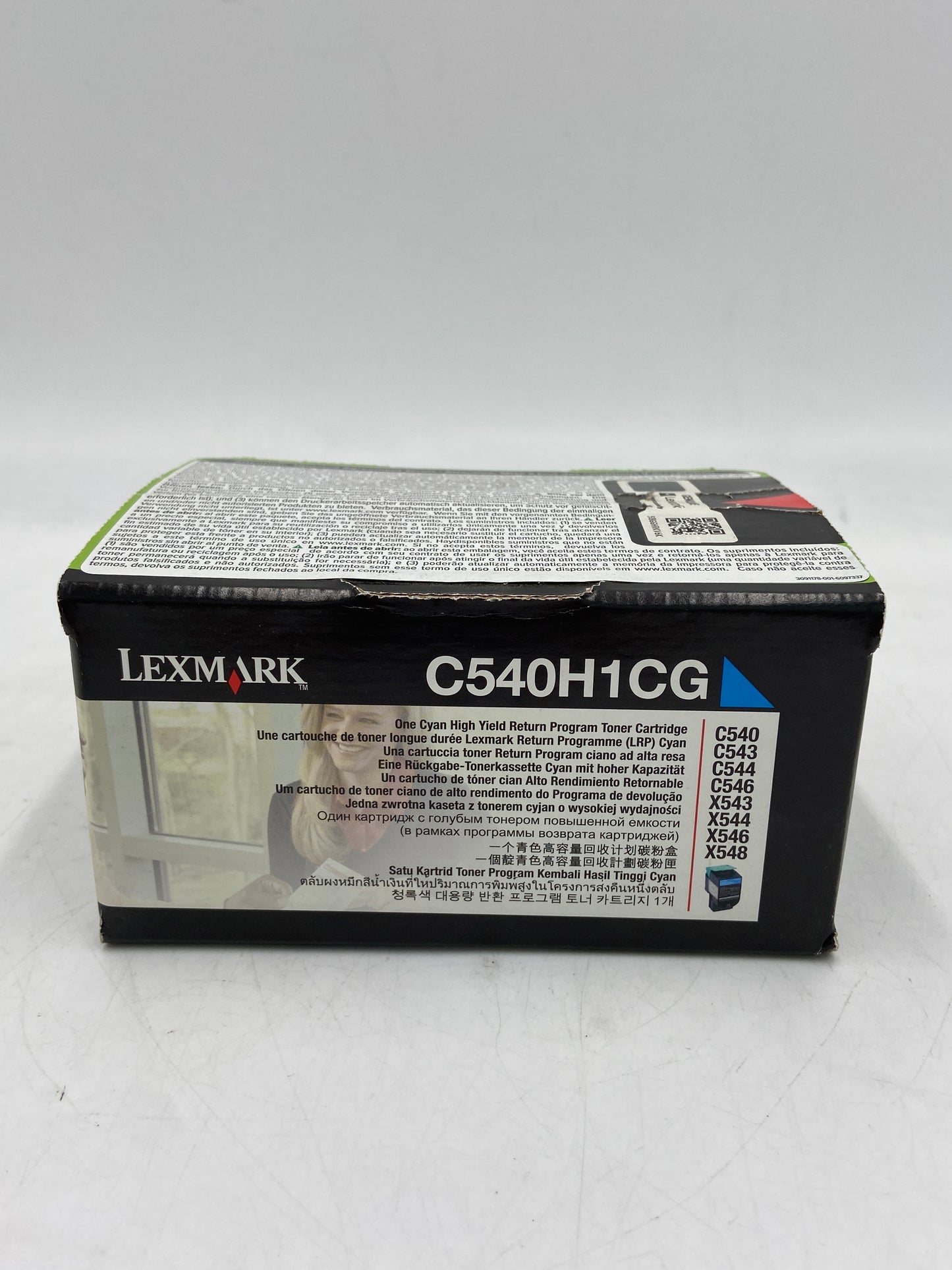 New Lexmark C540H1CG Cyan Toner Cartridge