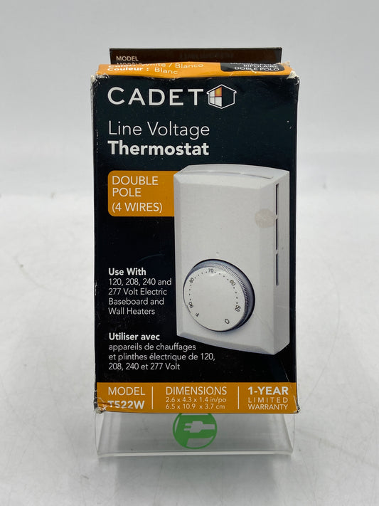 New CADET Line Voltage  Thermostat T522W