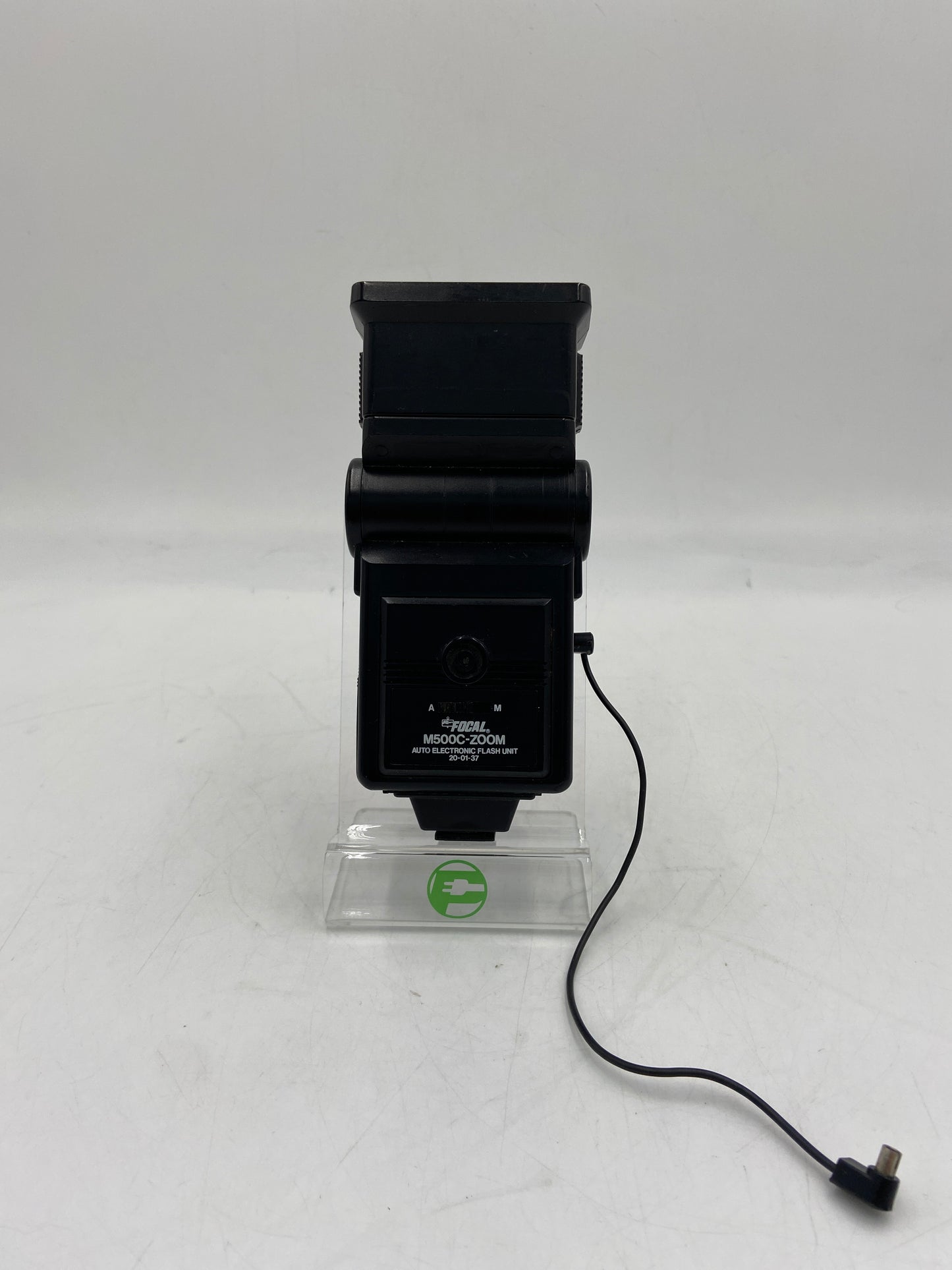 FOCAL M500C-ZOOM -Not Tested- Auto Electronic Camera Flash Unit 20-01-37