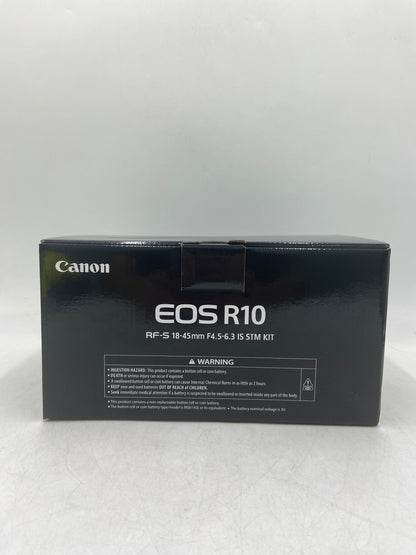New Canon EOS R10 24.2MP Compact APS-C Mirrorless Camera