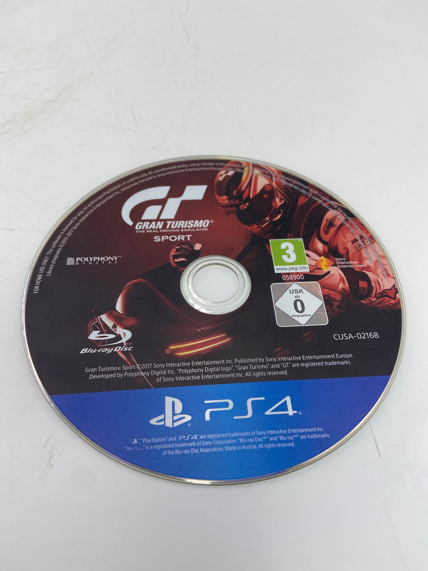 Gran Turismo Sport [Day One Edition] (Playstation 4, 2017)