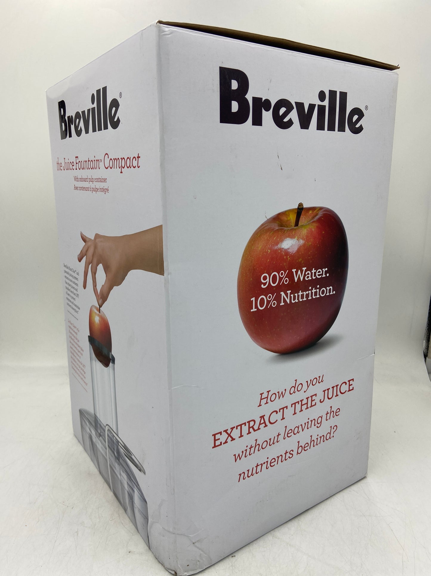 New Breville The Juice Fountain Compact Juicer BJE200XL