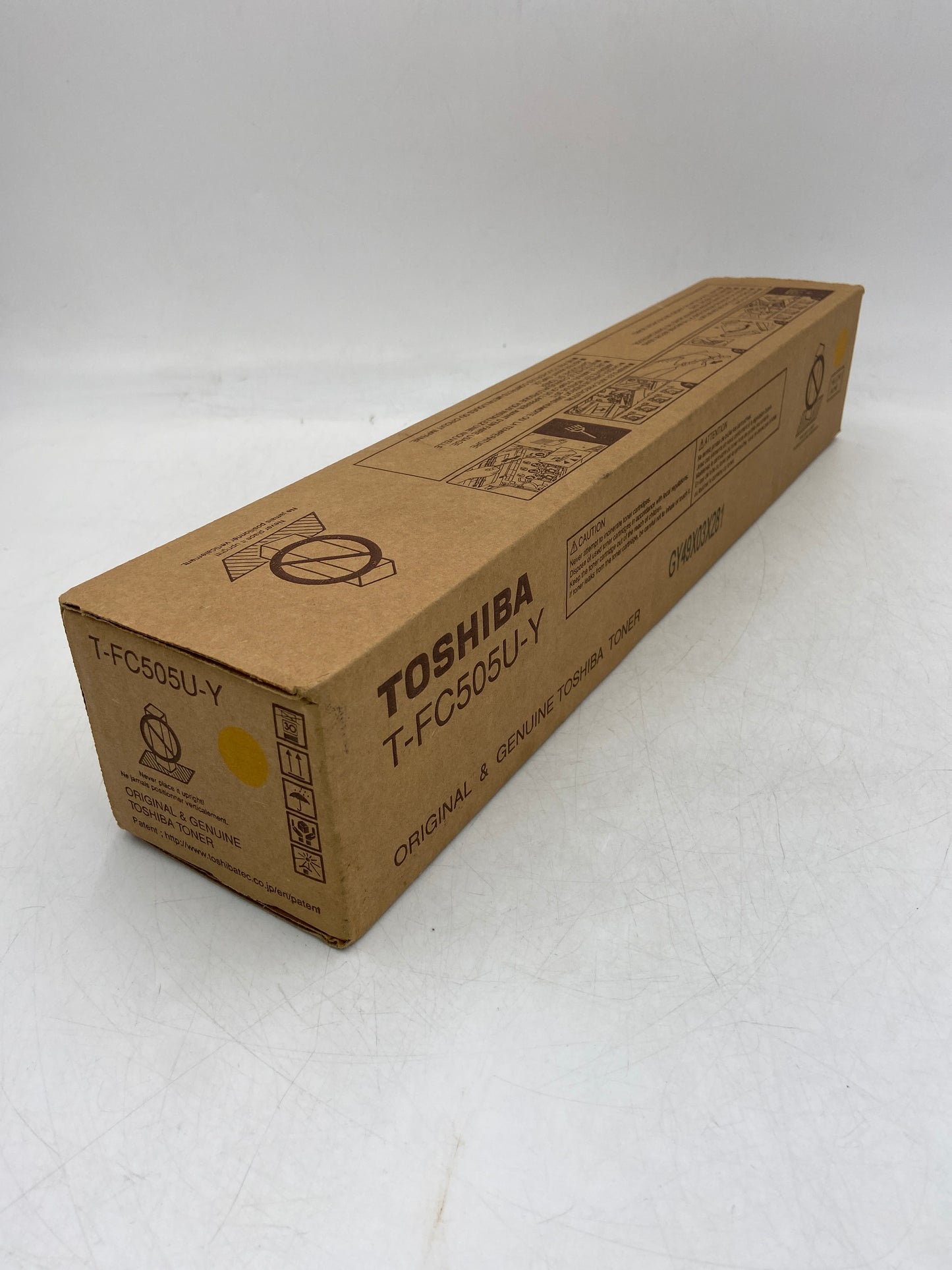 New TOSHIBA TFC505U-Y 6AK00000318 Yellow Toner Cartridge