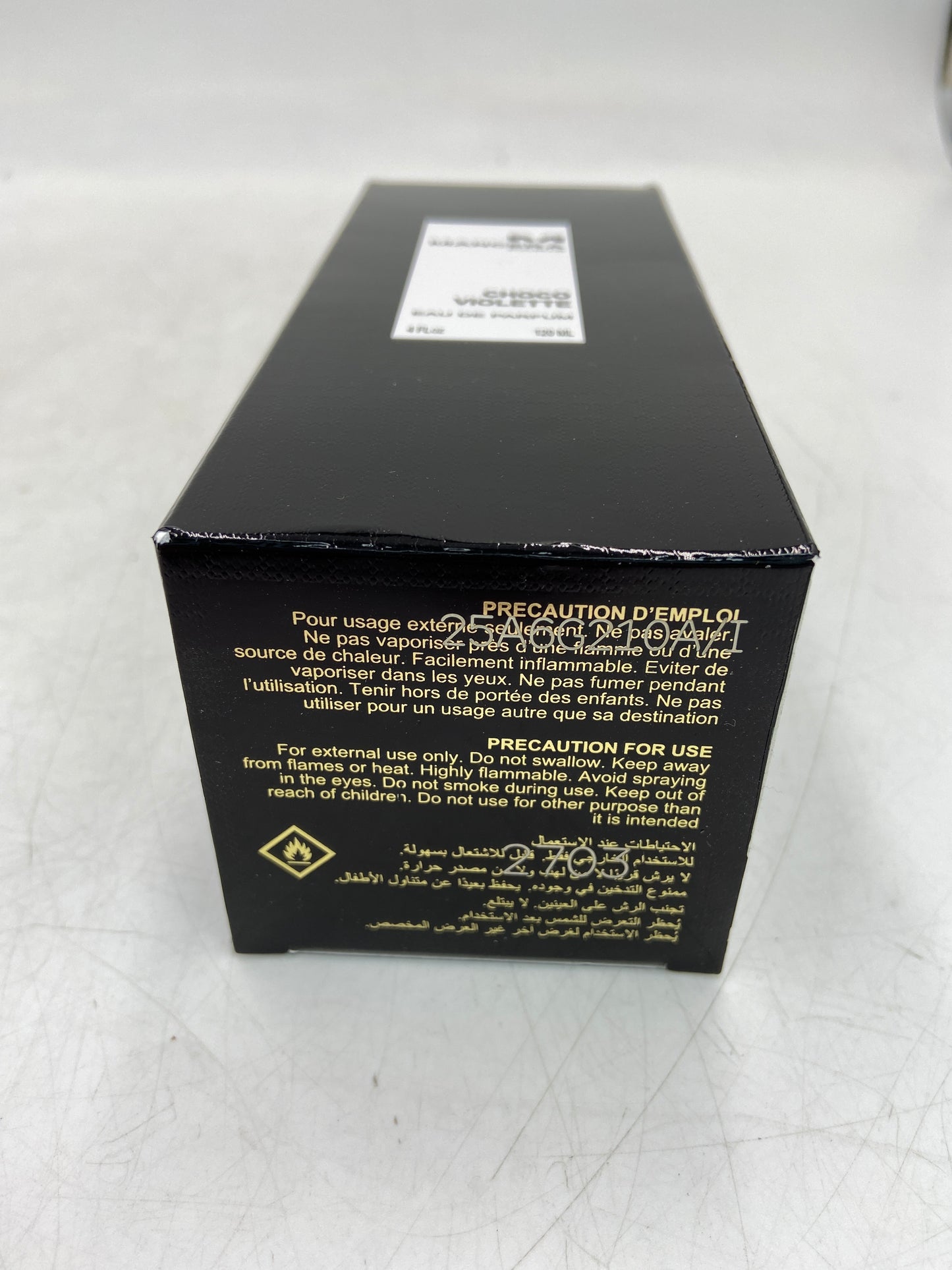 New Open Box Mancera Paris Choco Violette 120ml Perfume 2703