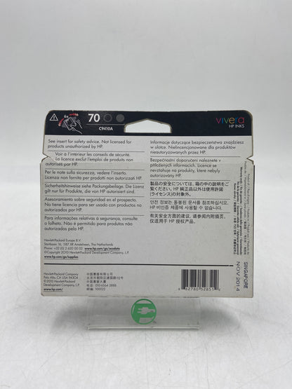 New HP 70 C9410A Gloss Enhancer / Gray Ink Cartridge EXPIRED