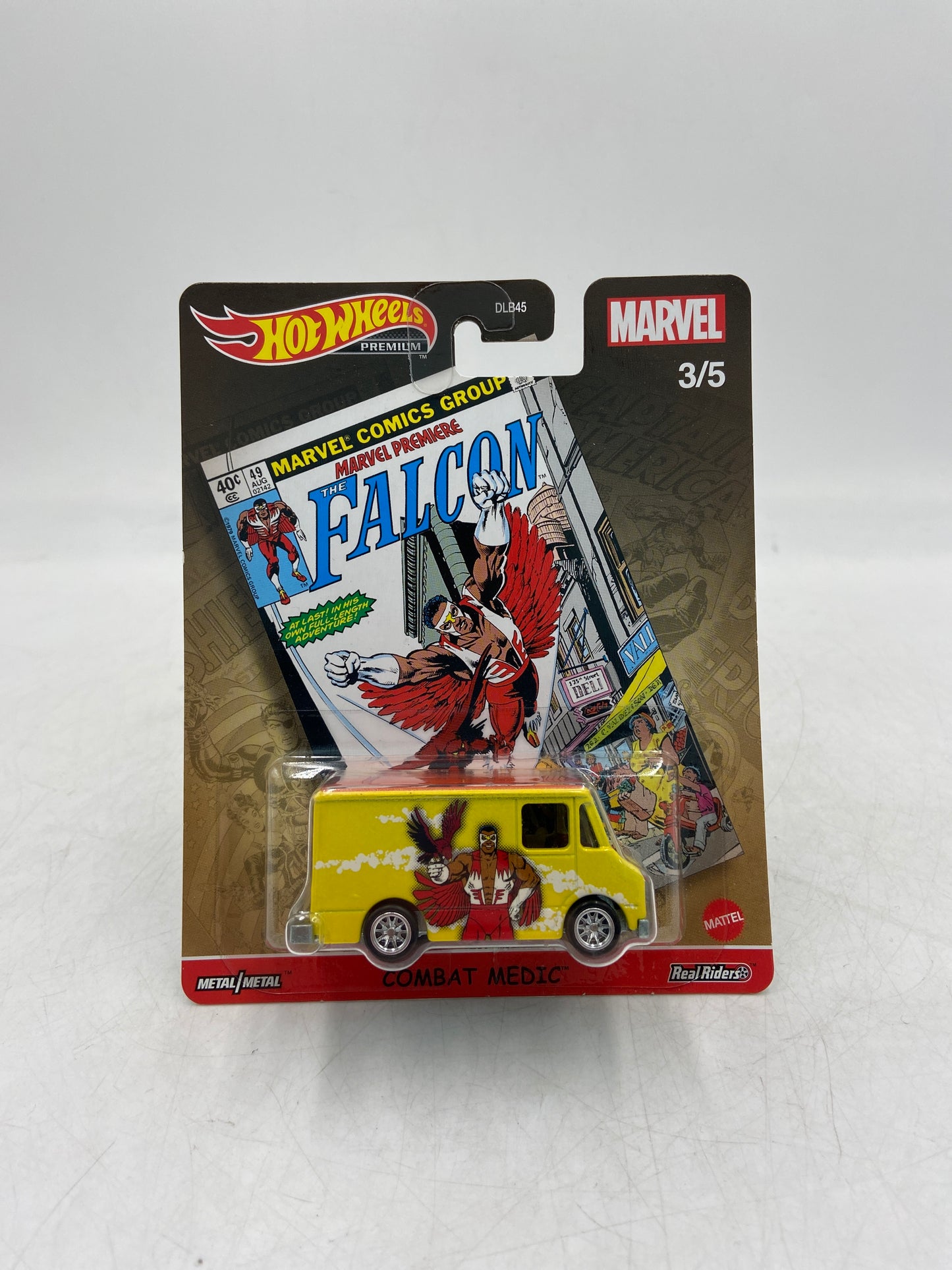 New Hot Wheels Premium Marvel Bundle Lot of 4 Marvel Comics DLB45