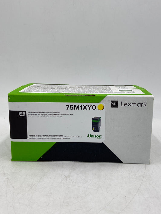 New Lexmark 75M1XY0 50M8082-001 Yellow Toner Cartridge